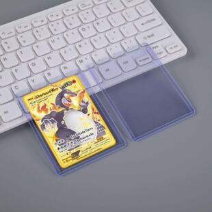 Hard Card Holder Pokemon Album Transparent Game Pok Pikachu