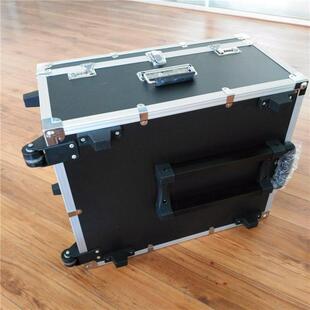 铝合向hs 锁海箱绵防震手提工具加厚铝合金拉杆箱万 13金拉箱密码