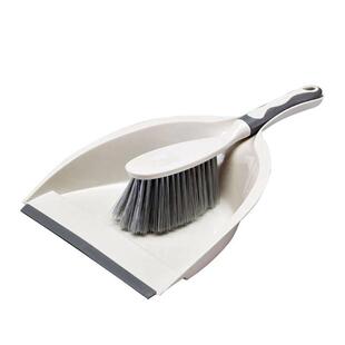 Dust With Hand Broom Set Portable Brush And Pan Handle