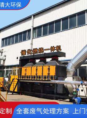 催性化燃烧一体机废气净处理orc活炭吸附装置环保型工业喷57漆化