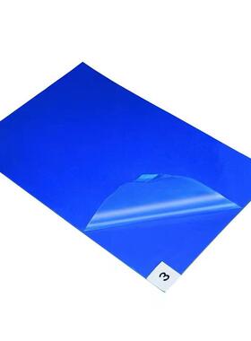 尘垫可粘撕式尘一次性鞋底45*9060除P垫无尘室家用蓝色E高粘脚踏