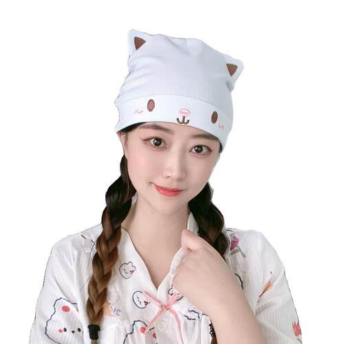 纯棉月子春夏产妇头巾防风其它