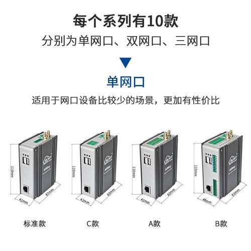 钡铼ARM边缘网关双核A7 多核异构设计支持边缘计算与Node-red开发