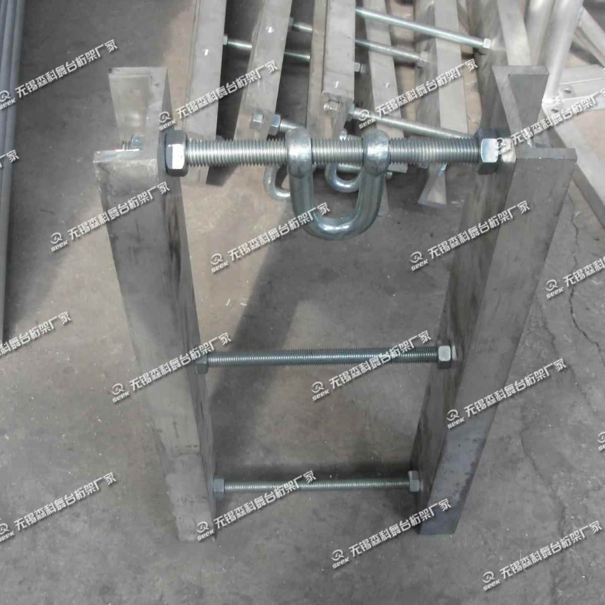 担6061-T6森科架出品铝合金桁灯横光架升降设备配件横铝担