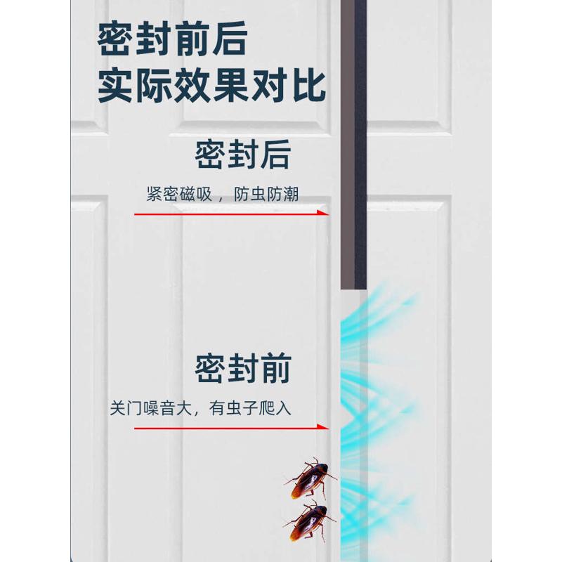 移门锁自粘强磁铁固定衣柜门磁吸合器贴片推拉卡扣条栓关不紧神器