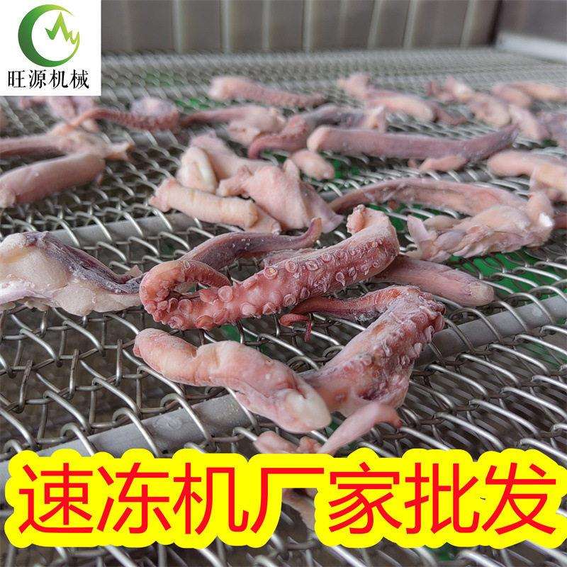 墨鱼西施饼速冻机隧式道糕点速冻设备连251续隧道冻式速设甜点备