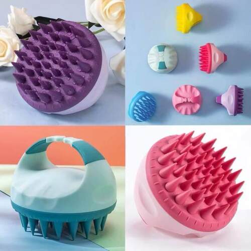 Scalp Massager Shampoo Brush Hair Washing Scalp Brush Soft