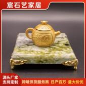 然大理石置物GJW盘托盘首饰盘意展示创盘玄收纳盘摆天关件电商爆