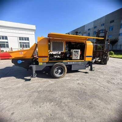 HBT40.08.52RS stationary concrete pump 柴油地泵 56千瓦发动机
