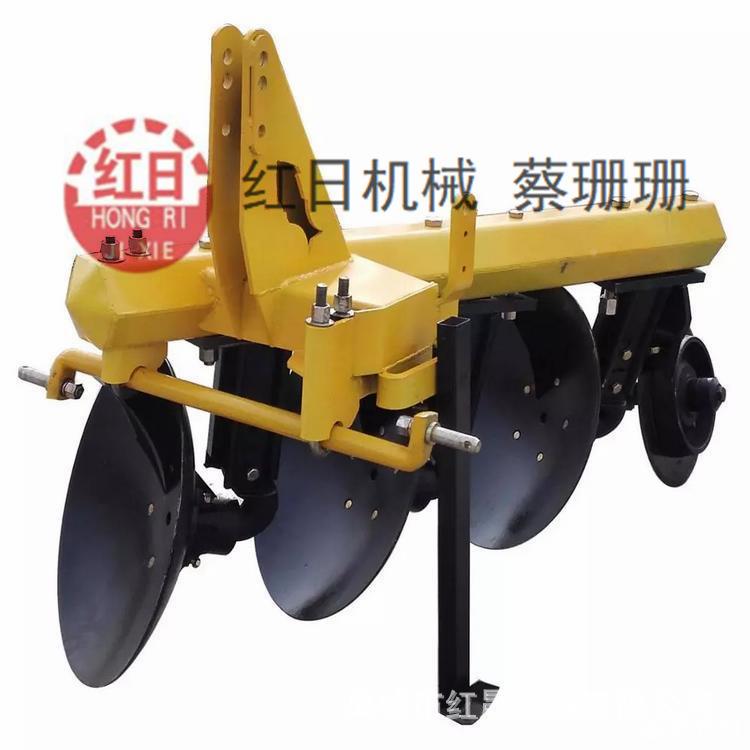 德州圆盘小鱼犁农用机械圆盘犁犁鱼加重小犁 LCK型3片重型管子犁