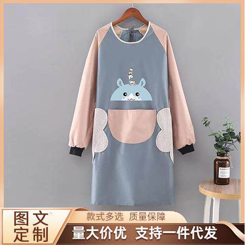 Manufacturer Direct Sale: Home Aprons, Extra Large Long Slee