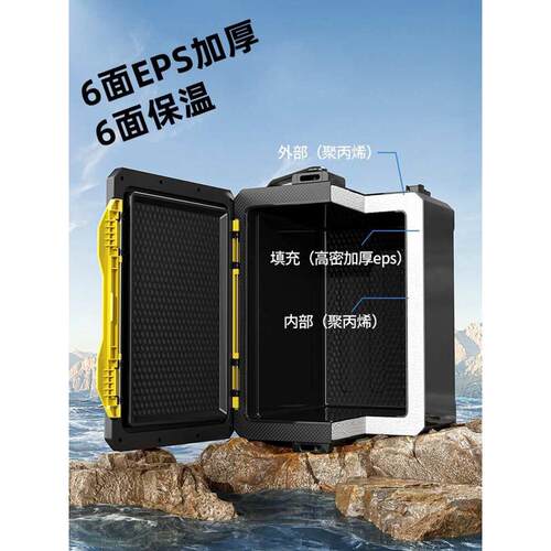 202419升全套钓箱新款多功能迷你小钓箱轻便小巧免安装钓箱骏则恒