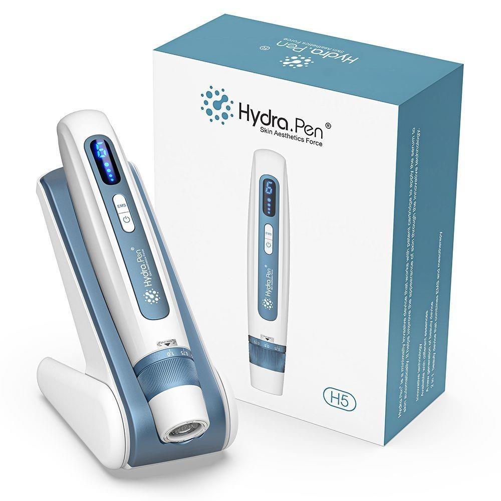 新款电动微针微晶仪H5带EMS微电流mts自打水光安瓶家用水光导入仪