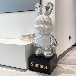 饰乔迁 LIF网红暴力熊兔子存关型钱罐客厅大落大地摆件玄电视柜装