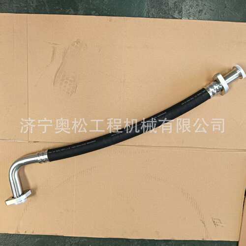 钢丝缠绕液压油管 多层重型工程机械挖掘机液压软管 高压橡胶油管
