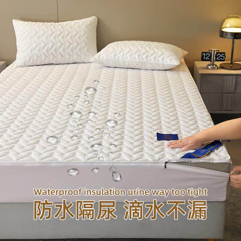 尿套全纯色夹床垫棉 笠床床六面 防尘隔防水套保护套席梦思乳胶包