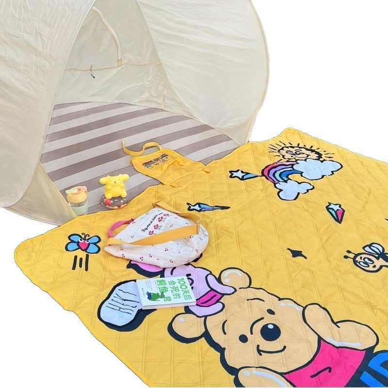 维尼熊野餐垫防潮垫户外用品帐篷垫草地垫加宽郊游野餐布折叠便携,户外/登山/野营/旅行用品,野餐垫,淘宝优惠券,粉丝福利购,淘宝优惠卷