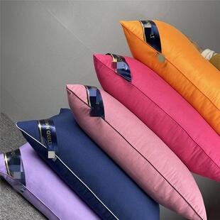 strong soft pillow pillows good quality grey 家用枕头枕芯bed