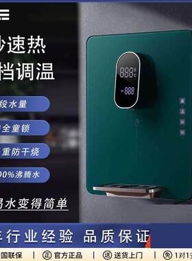 小型即热壁挂式管线机家用三秒速热饮水机无胆加热智能温热全自动
