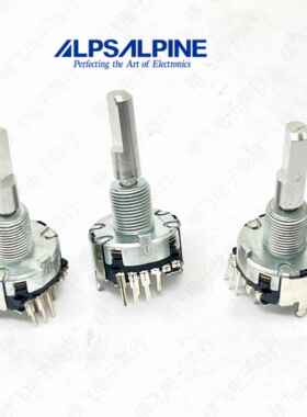 原装ALPS EC20A1824401增量旋转编码器机械带按键开关18定位脉冲