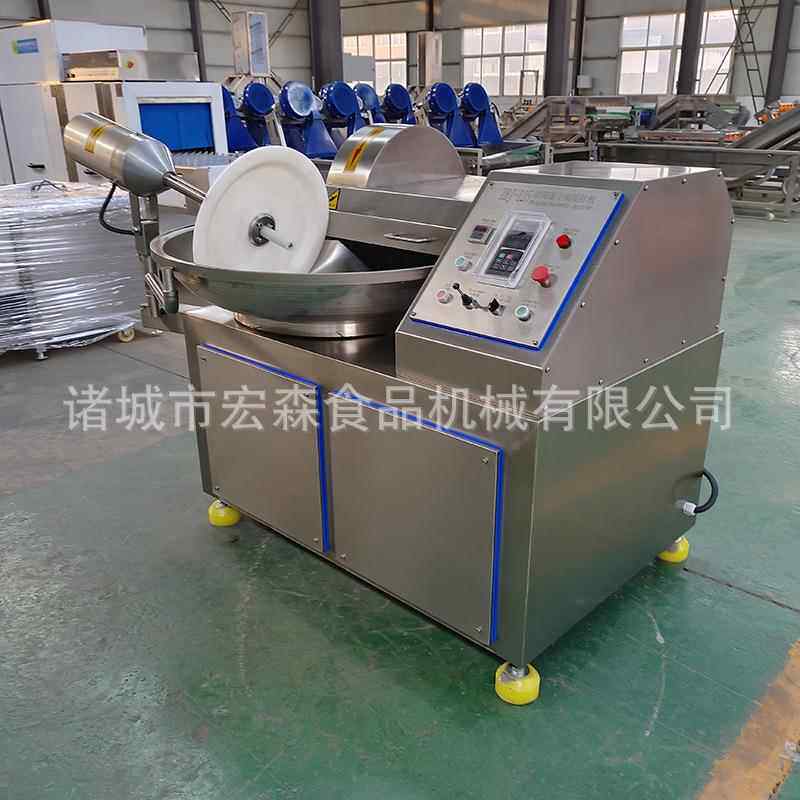 自商用鲜CMU玉米打浆机拌南瓜泥丸葱姜蒜泥斩机全动猪肉乳化斩浆