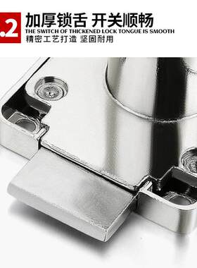 新款直销138-22抽屉锁公室加长锁芯柜子家用衣柜锁柜锁衣柜32mm柜