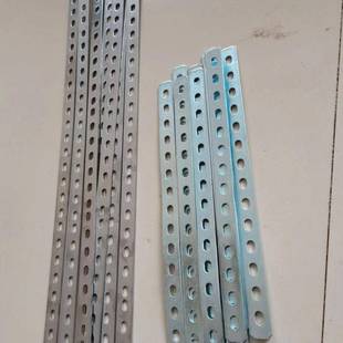 不锈钢打孔扁铁条多功能连接件带孔铁条不锈钢板加厚铁片改装支架