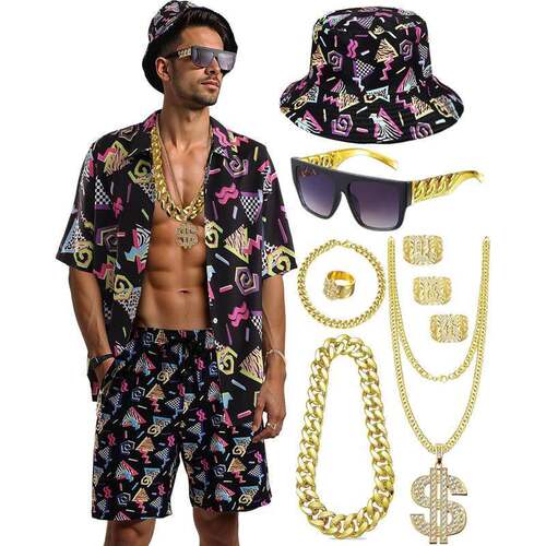 V 93775 Men's Beach Style Shirt 沙滩风格衬衫