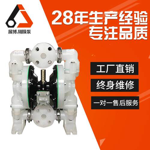 BQG矿用气动隔膜泵隔膜泵双泵泵头BQG气动微型隔膜泵24v高压水泵