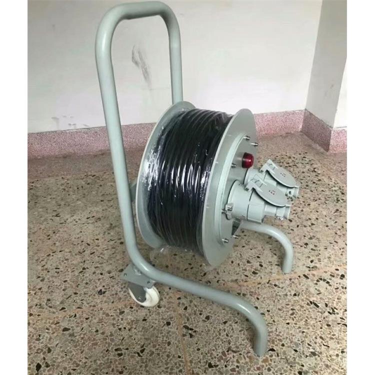 220v手提卷线盘带线电源盘拖线盘线轴10A电缆线盘 移动电缆盘