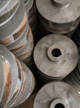 11/15/22KW管道泵铁叶轮ISG125-160/150-160离心泵管道循环帮浦配