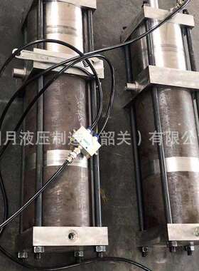高压QGB高温缓冲重型气缸 CDT3拉杆型差动液压油缸MT4无锡厂家
