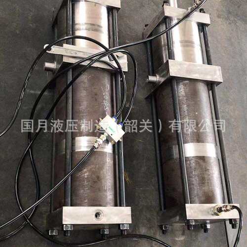 高压QGB高温缓冲重型气缸 CDT3拉杆型差动液压油缸MT4无锡厂家