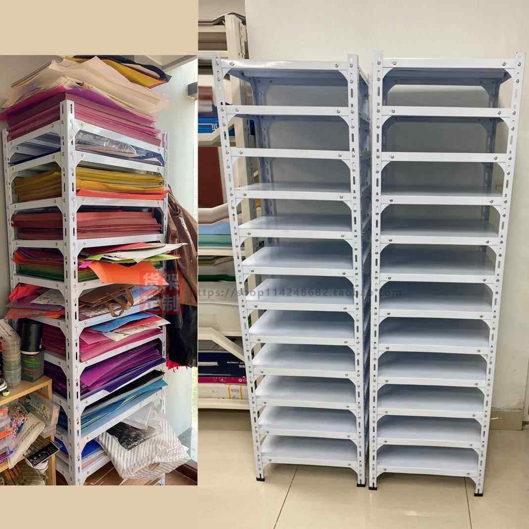 画DNE室卡架黑色K卡纸收纳术架幼纸儿园置物开架美室剪纸分类整理