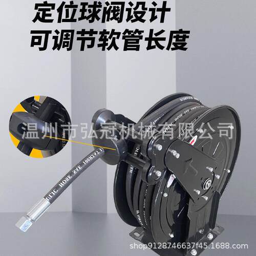 高压卷管器动黄油管气水管KAA自缩配收管器卷伸管盘水管气管件
