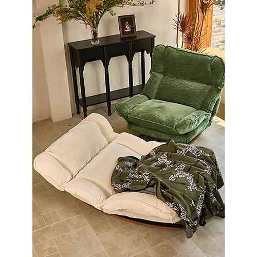 懒人沙发椅摇摇椅折叠可调节单人沙发椅家用休闲椅阳台椅午休躺椅