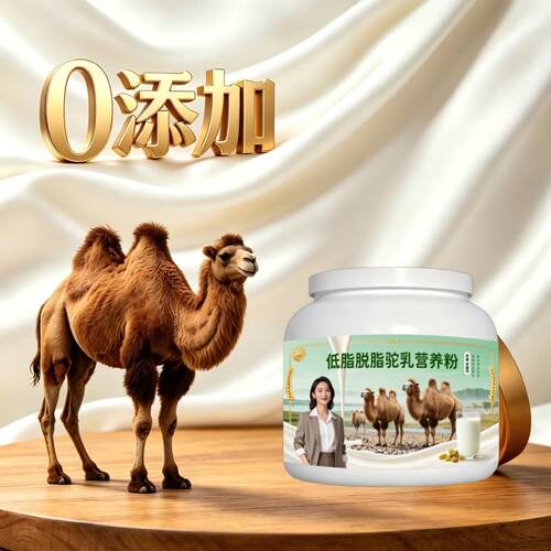 驼乳粉日常早餐零蔗糖骆驼营养粉丰草牧场官方品牌初乳配方