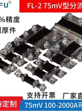 FL-2 0.5级75mV直流电流分流器100A200A300A500A150A电流采样电阻