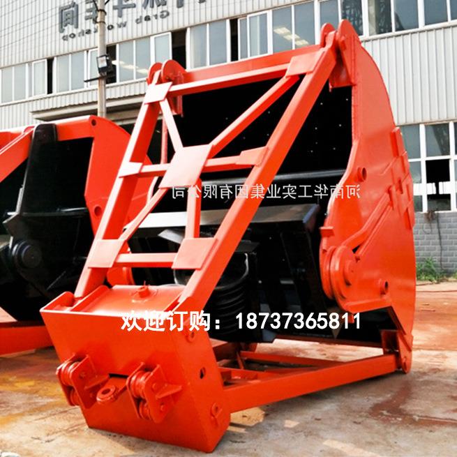 华瓣工双抓斗 10立方无抓线控电动斗 四绳抓斗可RUM遥水下作业