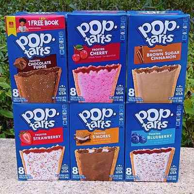 Pop tarts美国产家乐氏糖霜果塔饼 夹心吐司饼干零食糕点Poptarts