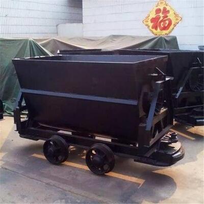 旭昶KFU1吨翻斗式矿车现货 小型翻斗式煤矿井下运输矿车销售