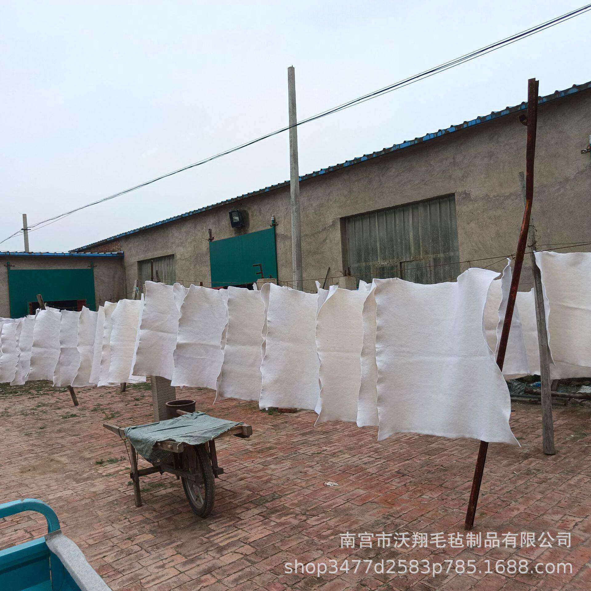 工业羊毛毡密封毛毡条防尘防震耐磨密度保温吸油毛毡垫片定做