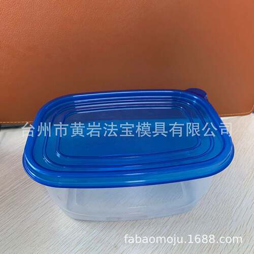 一次性餐盒带盖打包盒保鲜盒模具热流道冷流道模具厂家