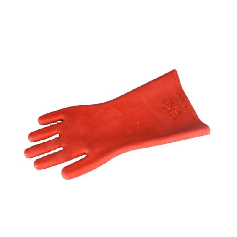 防批发广州高压带电作业电工电手套手套橡胶绝缘 安征12kv 劳保耐