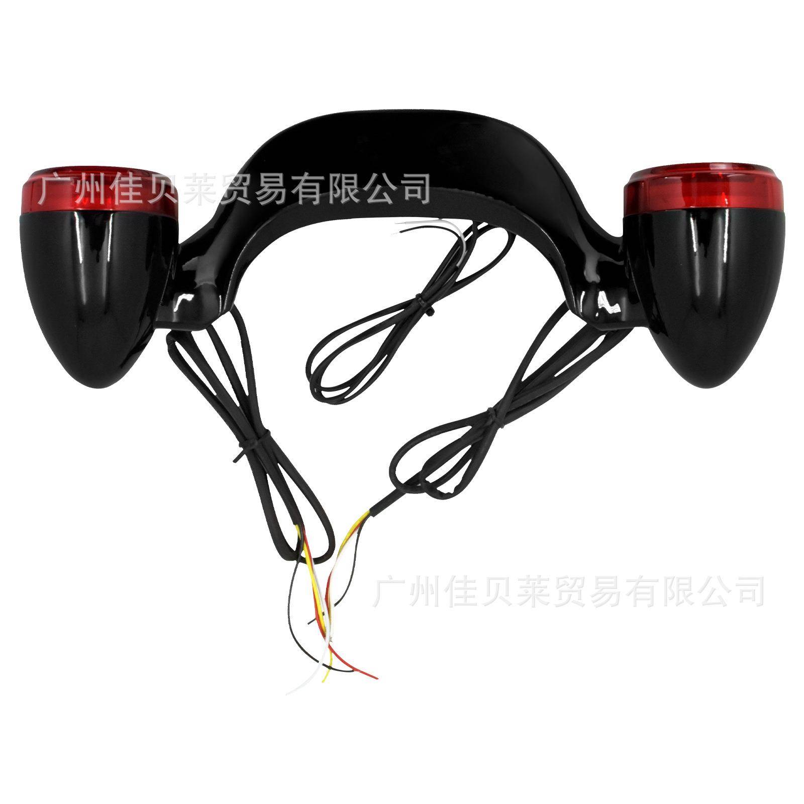 适用哈雷至尊滑翔街道大滑翔改装后转向灯路王多功能刹车后尾灯