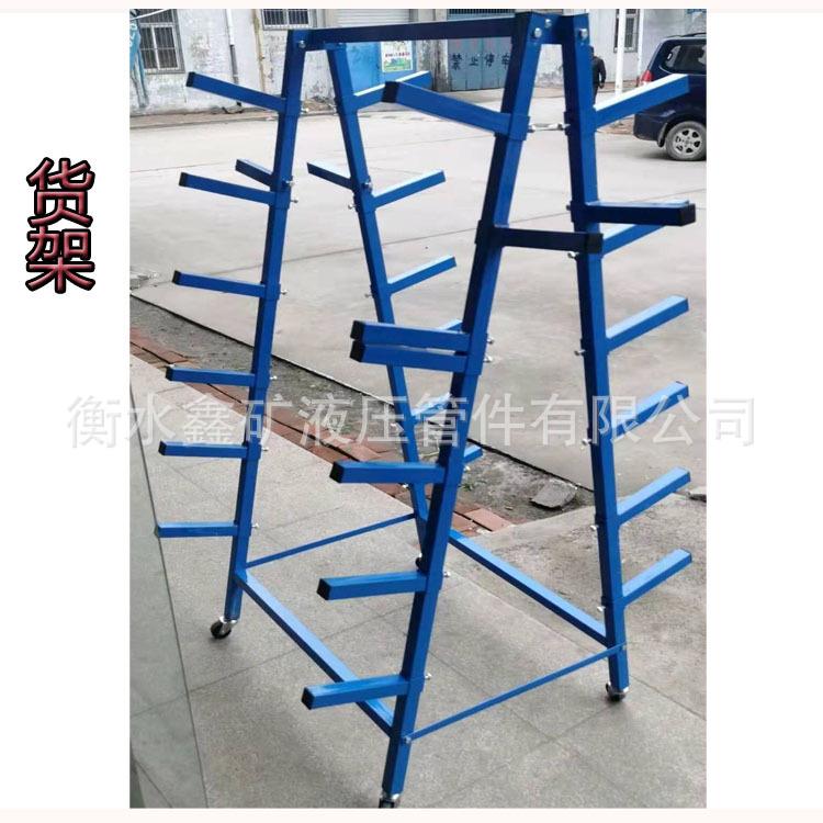 型可旋转高胶管小型七层置压GIB货架新油管放架可移动盘管架总成