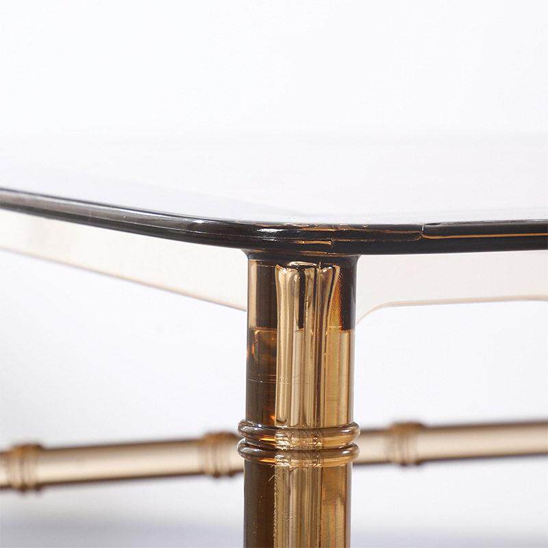 婚庆透明亚克力椅镜面大圆背椅子酒店宴会厅婚礼堂婚礼酒店水晶椅