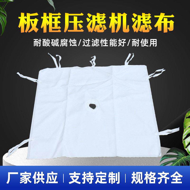 景津压板框压滤机滤布污水污泥处理工业洗沙洗煤过滤布板丙纶750B图片