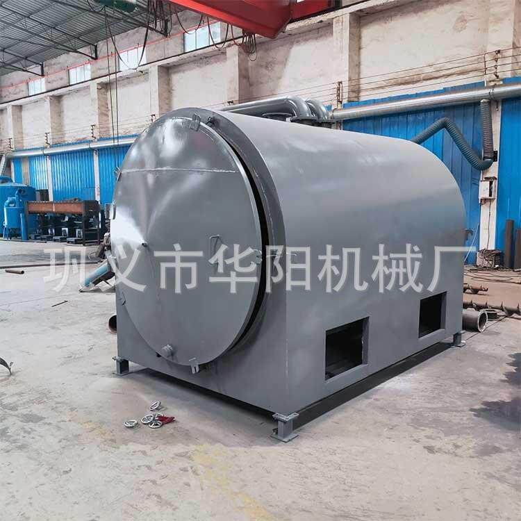 桉树皮碳化炉蚊香碳生产设备木炭粉炭化炉大型果木花生壳炭化设备