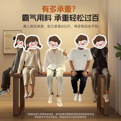 架书桌书一体字桌学生家学习写桌卧室收纳简易成人办公电脑BEU用